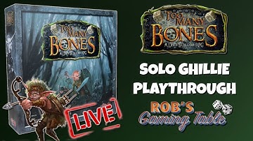 Too Many Bones Solo Ghillie Playthrough