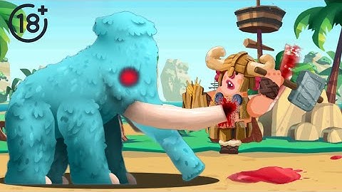 OMG 😱 Mammoth New Skin Danger - Dino Bash 2 Travel Thur Time Gameplay #dinobash2