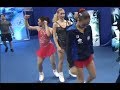 Gabrielle Daleman funny dance WTT 2019