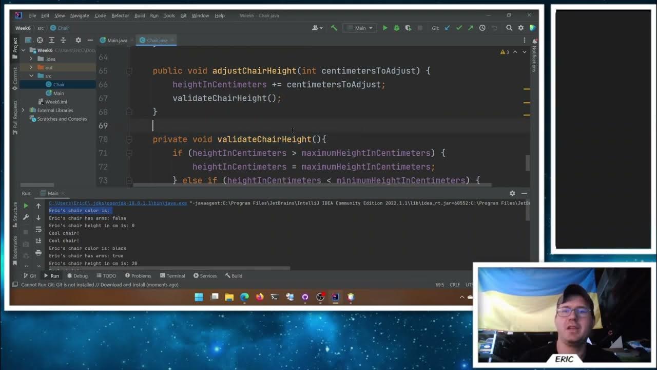 CIS1500 - Intro to Programming (Java) - Classes - Constructors and ...