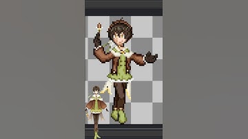 Sprite Edit Timelapse: DaishimaVt #pixelart #vtuber #sprites