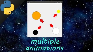 Learn Python multiple animations 🎞️
