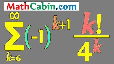 💤 Absolute Convergence Test problem #4 ! ! ! ! !