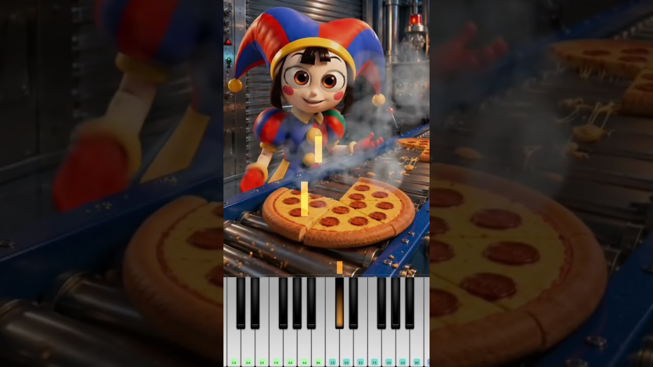 Pizza Taste Actually Fail (The Amazing Digital Circus) - Piano Tutorial