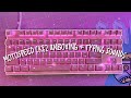 Motospeed ck82 unboxing + typing ASMR (outemu red switches)  | mechanical keyboard