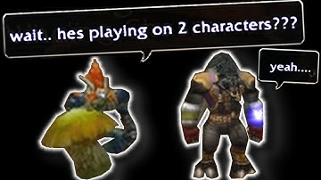 Wailing Caverns Playing 2 Characters at the Same Time (Hardcore Wow)