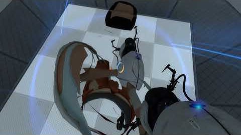 PORTAL 2 [SP] contradictory by klaus.sfc01 (getting the cube)