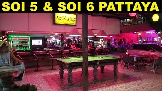 Soi 5 And Soi 6 Pattaya Thailand
