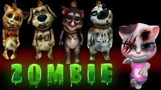 SAD ALL CatNap ZOMBIE !  Talking Tom and Friends - Poppy Playtime 3ANGELA ZOMBIE TALKING TOM