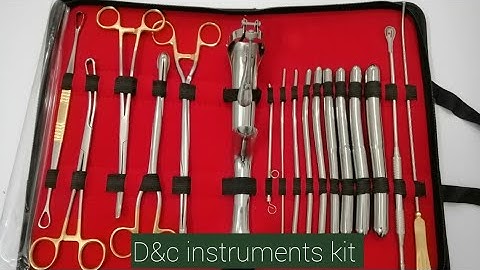 D and c instruments