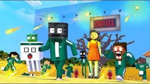 MONSTER SCHOOL : $904,000,000 SQUID GAME CHALLENGE - MINECRAFT ANIMATION! #SQUID #GAME #MINECRAFT