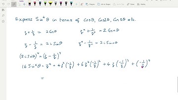 F2 3.4b Expand cos^3(A) etc as sin nA, cos nA etc
