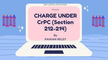 (Section 212 -214 CrPC) | Charge Under CrPC (Part-2)  | for DJS, MPCJ, RJS, GJS, UPPCSJ | With notes
