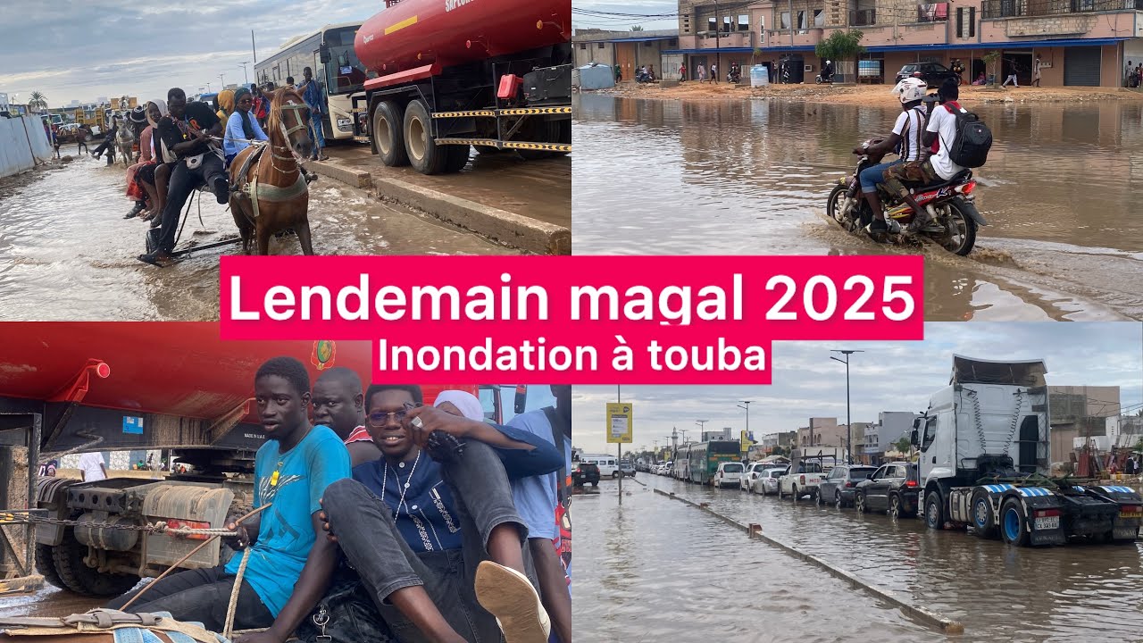 Lendemain Magal touba 2025, Bo dougoul cherét do dem Inondation bou metiii…!!!