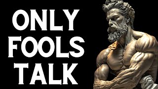 6 Traits of People Who Speak Less! (Stoicism)