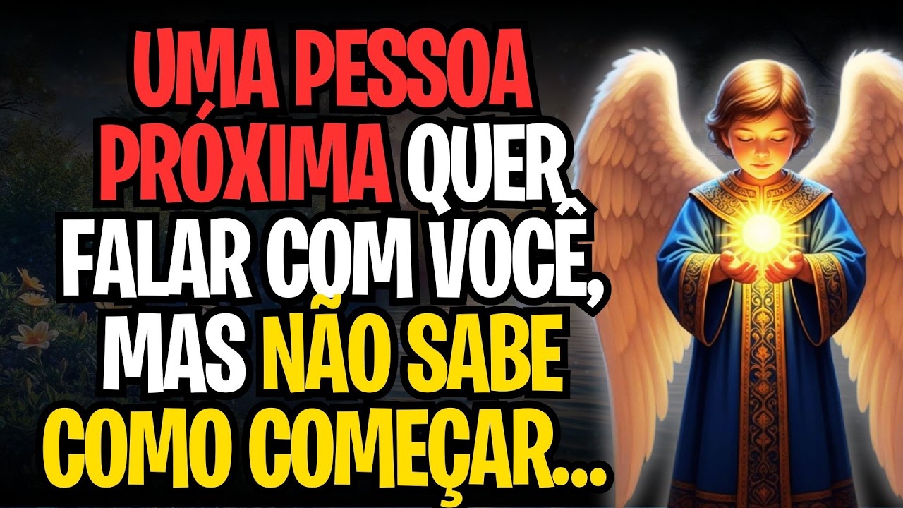 UMA PESSOA PRÓXIMA QUER FALAR COM VOCÊ, MAS NÃO SABE COMO COMEÇAR…
