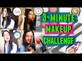 Sisters take the 3- minute Makeup Challenge | Manali &amp; Mehuli