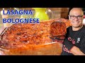 LASAGNE alla BOLOGNESE ricetta della lasagna alla bolognese semplificata