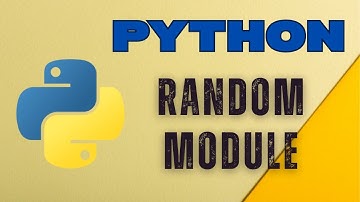 RANDOM MODULE IN PYTHON | Complete Tutorial with NOTES !!