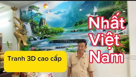 Tranh tráng gương 3d khổ lớn in theo yêu cầu
