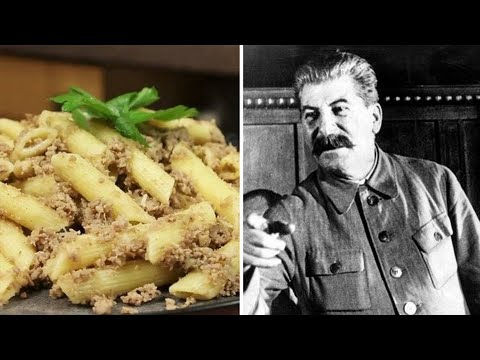 Рецепт макарон по флотски, которые предпочитал Иосиф Сталин