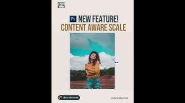 CONTENT AWARE SCALE (Adobe Photoshop 2020)