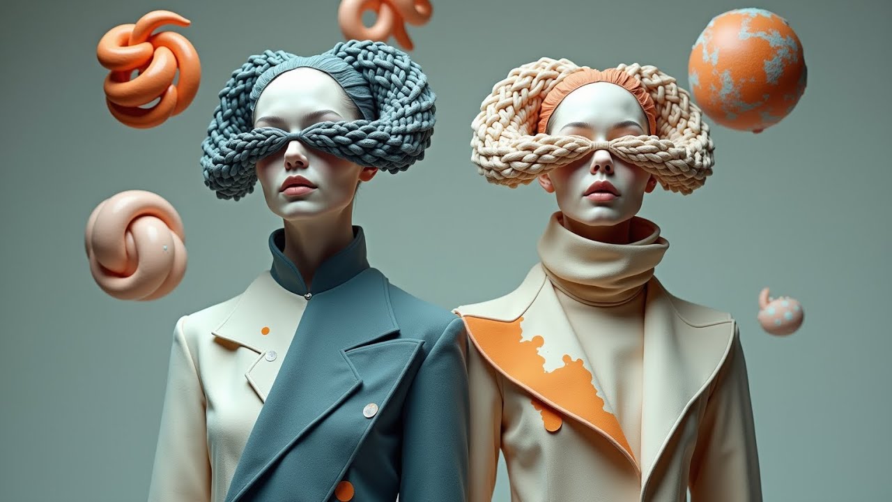 Surreal AI Fashion Video | Midnight on Repeat