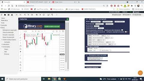 CRIANDO BOTS BINARY - AULA 14 - BOT CALL PUT COM ESTRATEGIA DE UM INSCRITO FICOU TOP XD
