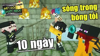 Minecraft Biệt Đội Vượt Ngục (PHẦN 8) #3- JAKI 10 NGÀY SỐNG TRONG BÓNG TỐI NHÀ TÙ 👮 vs 😨