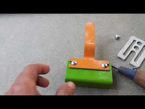 clamp knock screen