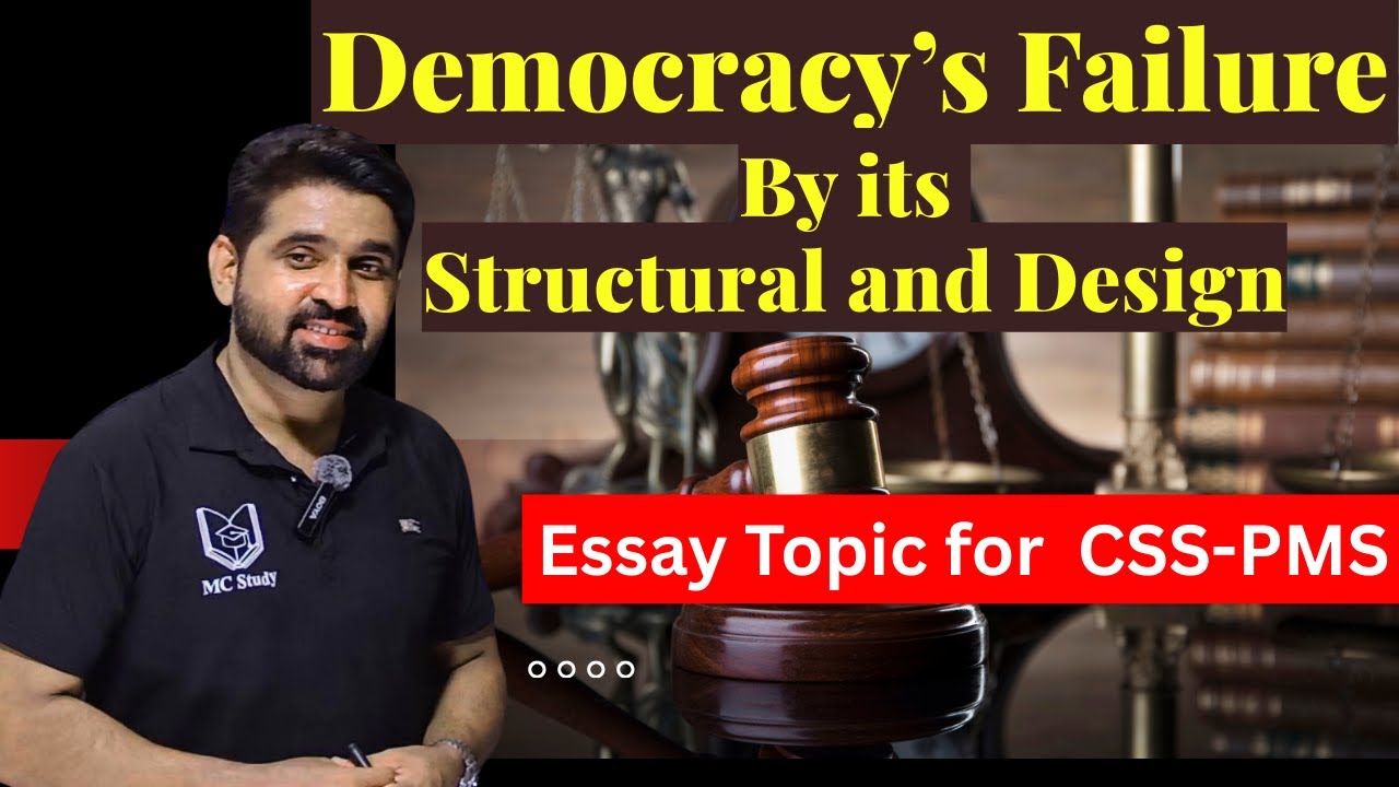 Why Democracy Is Failing (and How to Fix It)  | Essay Topic | CSS | For Competitive Exams