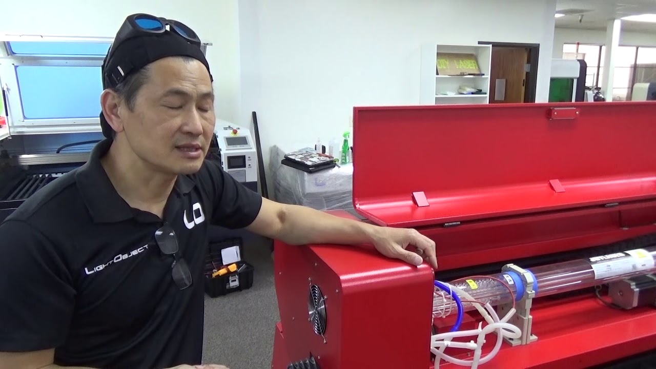 Katana Hybrid Laser machine Basic setup YouTube