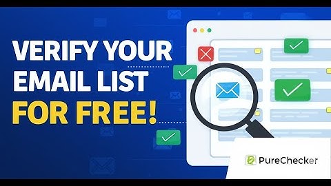 PureChecker - Free Email Validation & Bulk Email Verification Tool