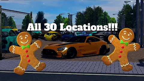 All 30 fix it up gingerbread locations 