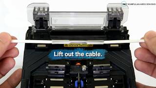 Sumitomo T 400S Fusion Splicer Operation