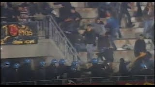 Scontri Ultras Lecce-Fiorentina 1998 Coppa Italia
