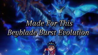 Made For This - Beyblade Burst Evolution (Lyrics Video)