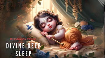 Krishna's Flute Divine Deep Sleep | Stress Relief Music, Sleep Music, Meditation Music, Study, 24/21