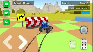 Blocky Monster Truck Racing!PK GAMER screenshot 2