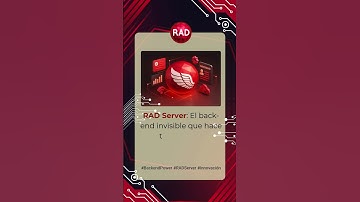 RAD Server - La plataforma perfecta para aplicaciones Delphi y C++Builder