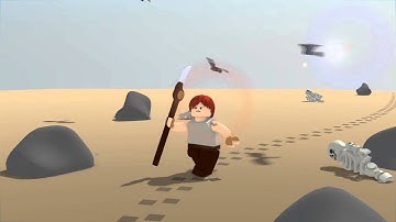 Sintel in the desert