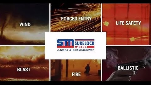 Surelock McGill Product Testing and Certification Video Compilation