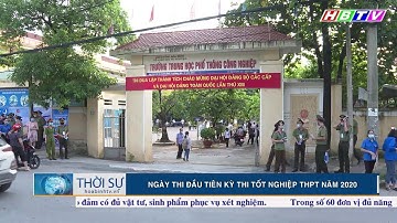 Hòa Bình: Ngày thi đầu tiên kỳ thi tốt nghiệp THPT năm 2020