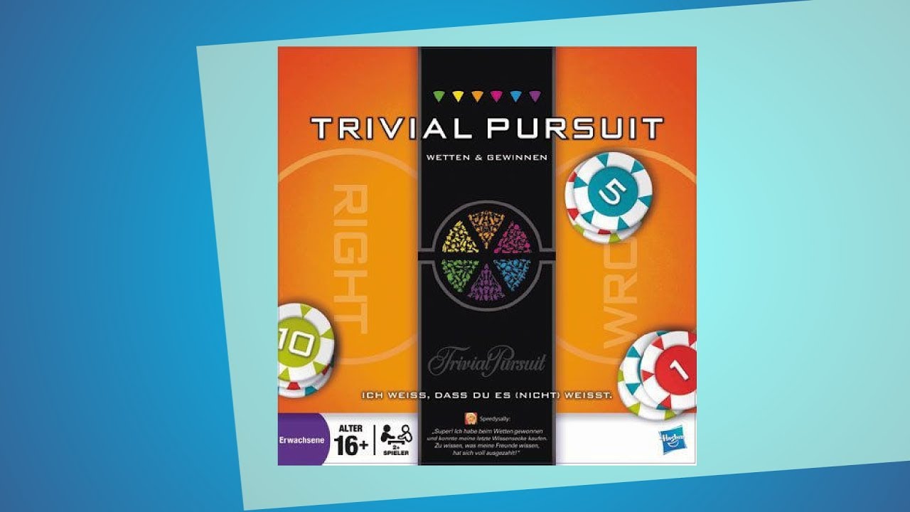 Trivial Pursuit - Wetten und Gewinnen // Brettspiel - Erklärvideo