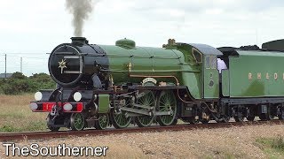 Romney, Hythe & Dymchurch Railway - 'Green Goddess Returns' 09/06/2019