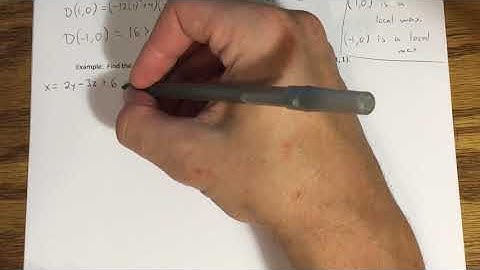 14.7 - Maximum and Minimum Values (Part 2)