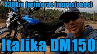 Italika - DM150 - 2023 - Compra en Linea - Primeras Impresiones - 330Kms recorridos [V-blog518]