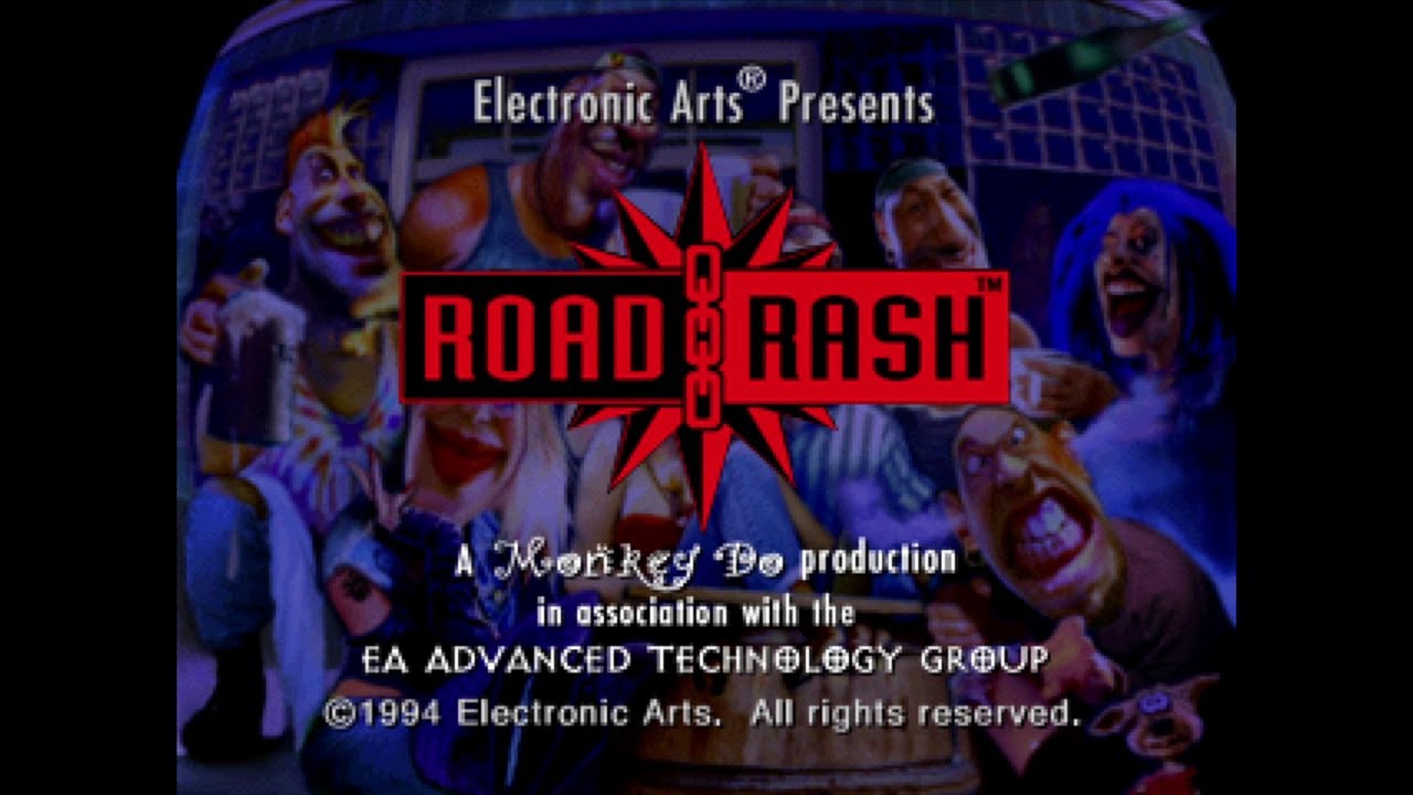 Road Rash 3D — [ 3DO ] — Intro & Gameplay - YouTube
