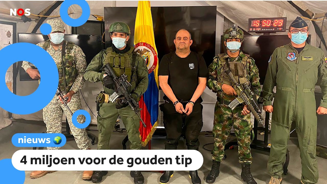 Gezochte drugsbaas in Colombia na 7 jaar opgepakt