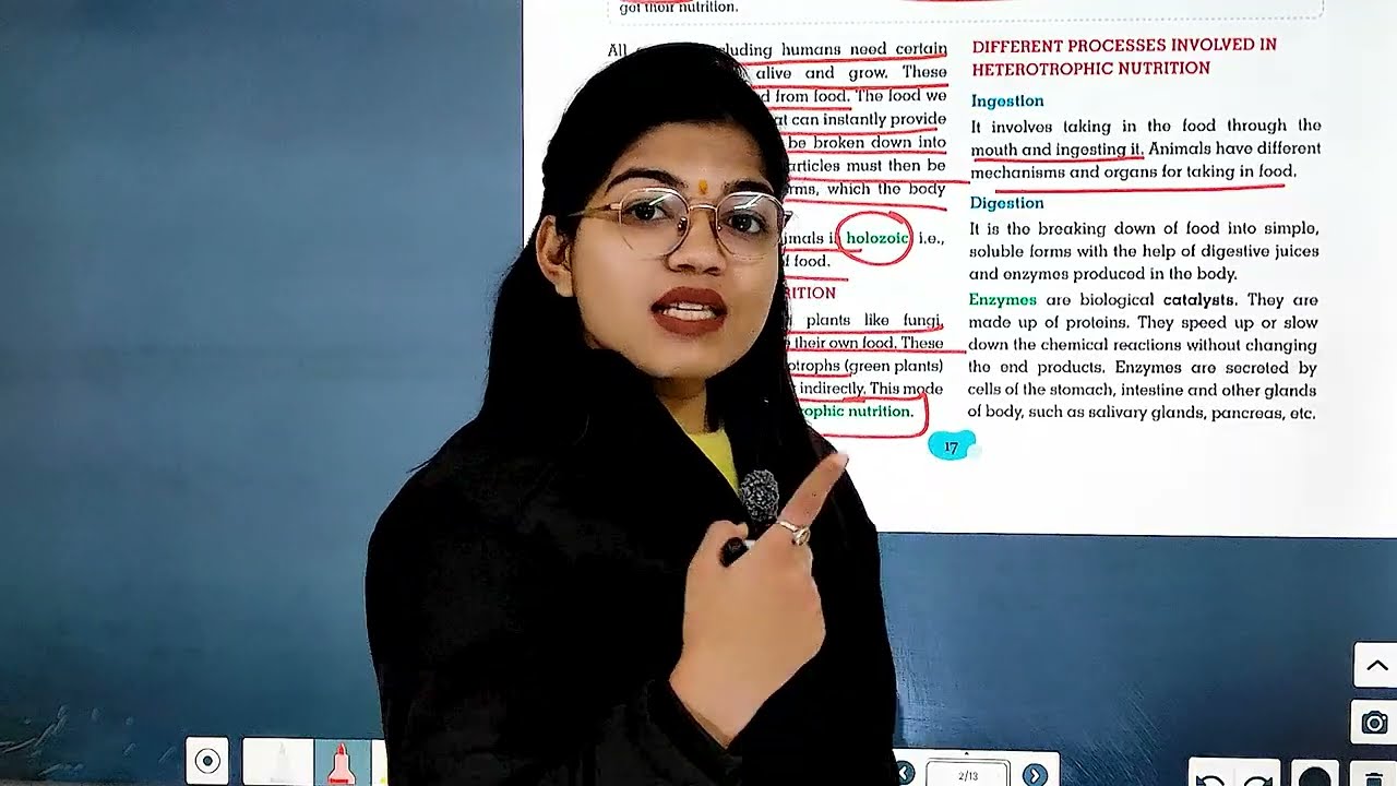 KNOWLEDGE OCEAN SCIENCE-7 | CHAPTER-2 : NUTRITION IN ANIMALS